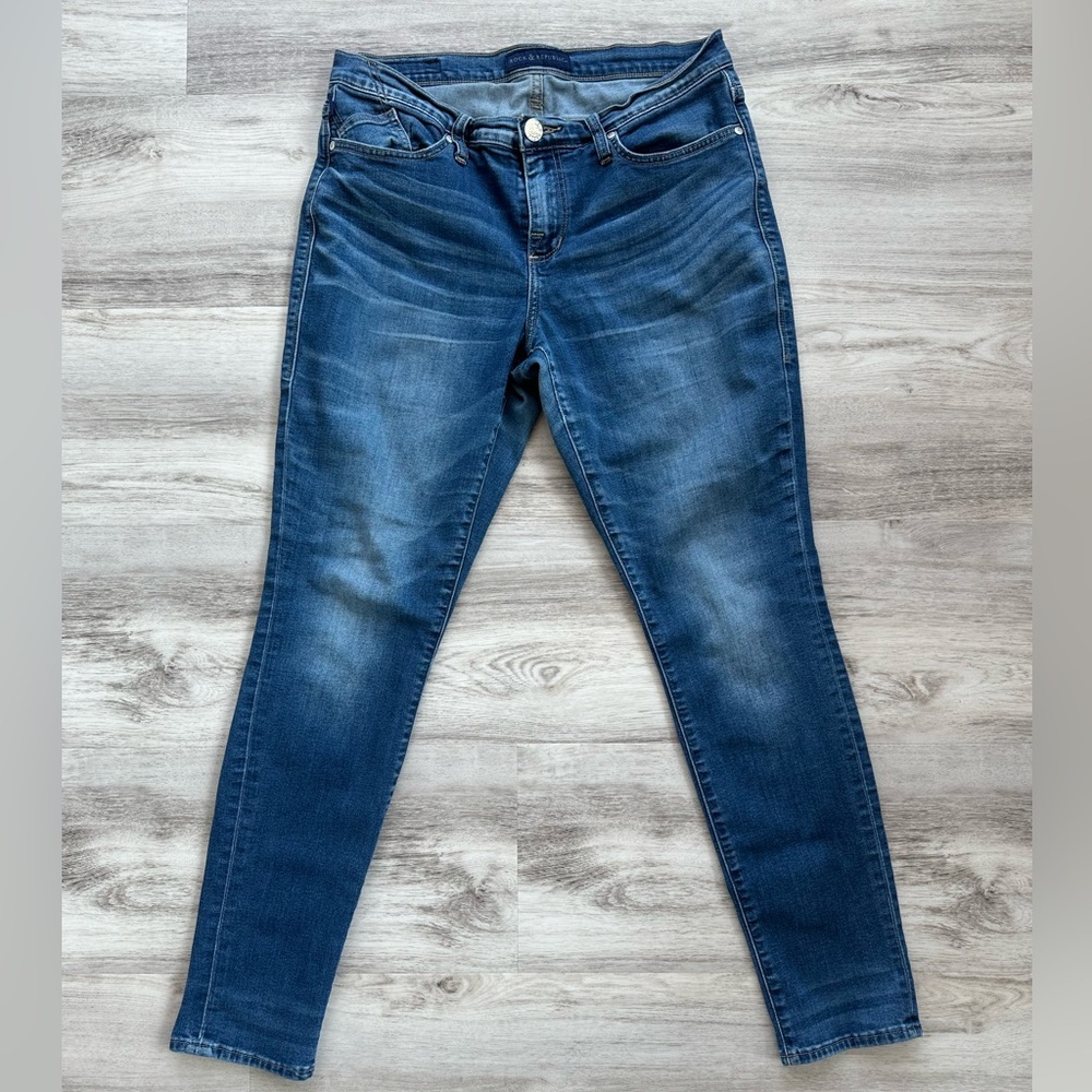 Rock & Republic Women’s Skinny Blue Jeans Size 10